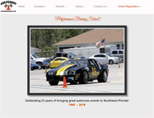 Tablet Screenshot of gulfcoastautocrossers.com